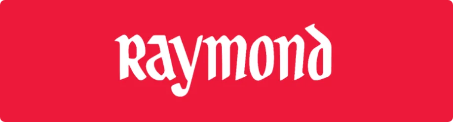 Raymond logo — client of Western India Marketing Co.